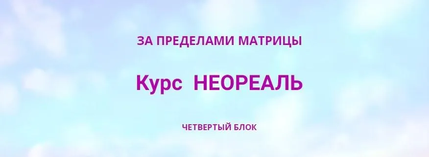 Неореаль 4. За пределами матрицы (Эмилия Франк)