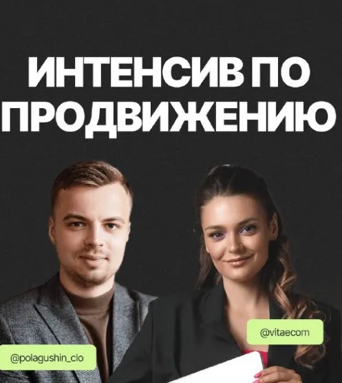 Большой интенсив по продвижению wildberries (Вита Цалко, Влад Полагушиш)