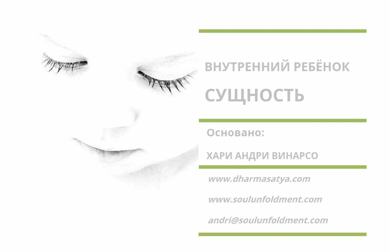 Внутренний ребенок Сущность (Хари Андри Винарсо)
