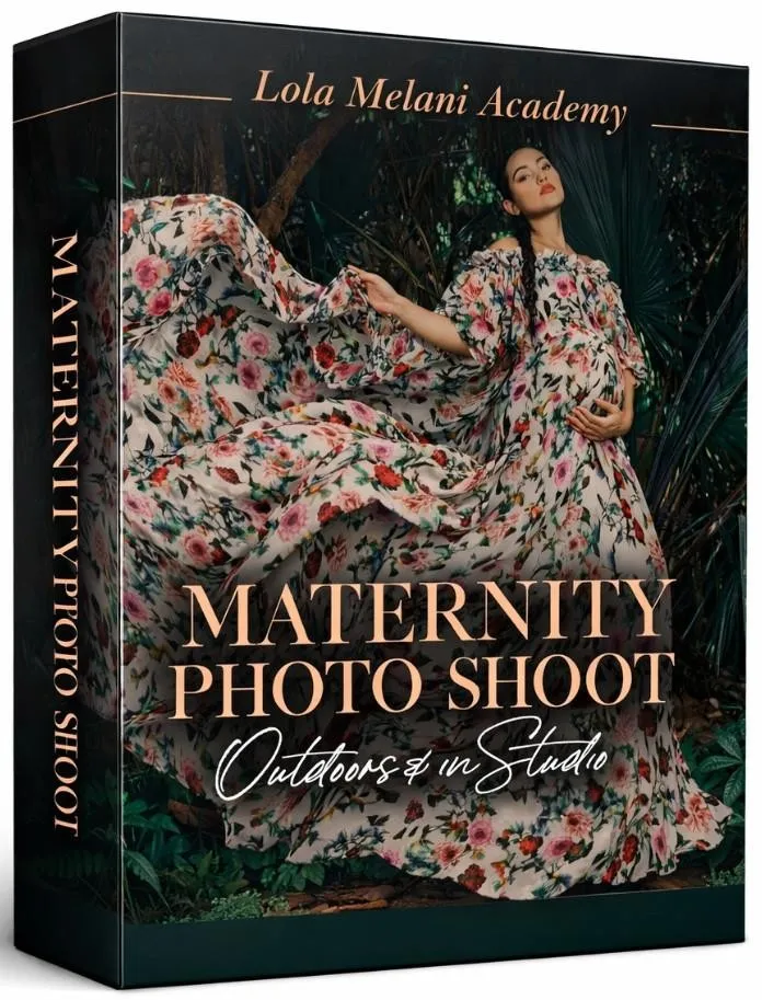 Maternity Photo Shoot Outdoors & In Studio 2022 (Lola Melani)