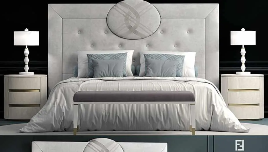 №34. Моделирование кровати Fendi Cameo Maxi Bed в 3d max и marvelous designer (Артём Гоголов)