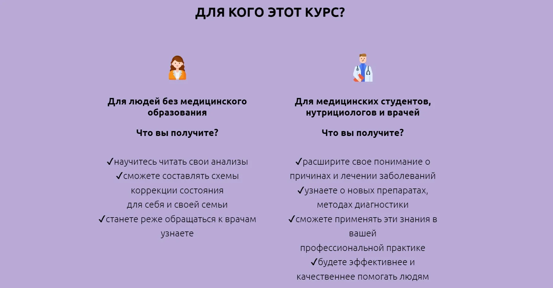 Здоровье женщины изнутри с учетом биохимии. Тариф Базовый (Дарья Ермишина)