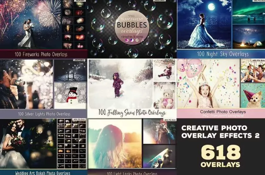 [DealJumbo] Creative Photo Overlay Effects 2