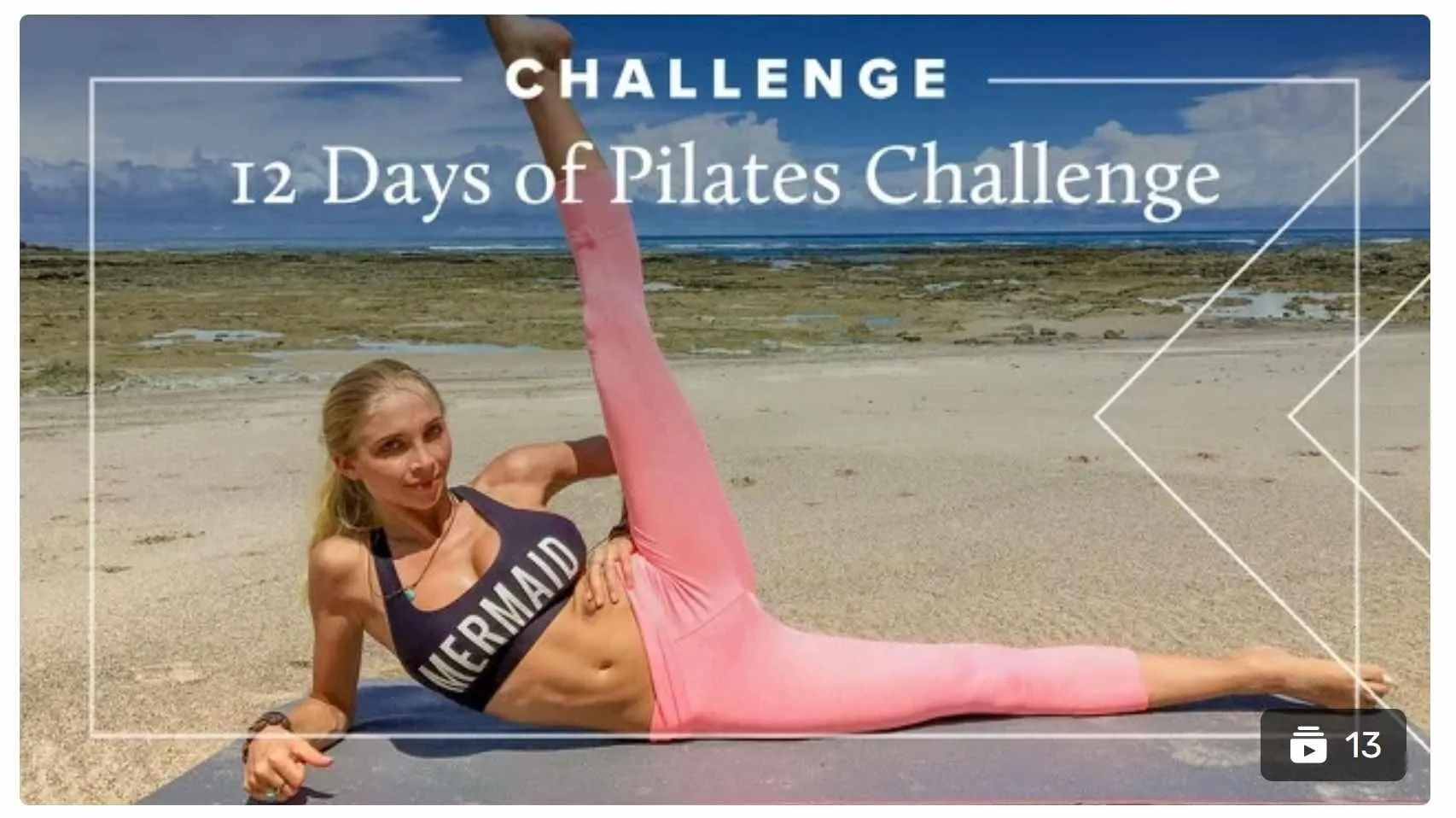Boho Beautiful Official. Challenges. 12 Days Of Pilates Challenge (bohobeautiful)