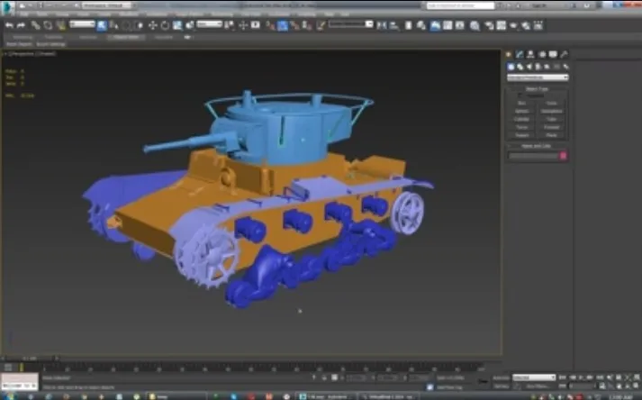 Создание игровой 3D модели танка Т-26 (Павел Иноземцев)