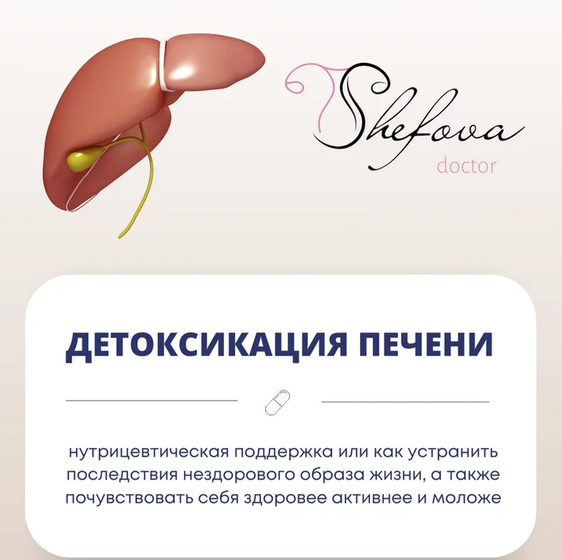 Детоксикация печени (Юлия Шефова)
