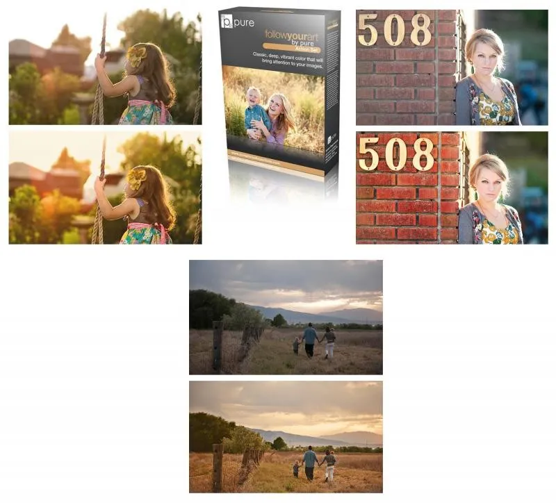 [PurePhotoshopActions] Follow Your Art by Pure Classic Photoshop Action Set