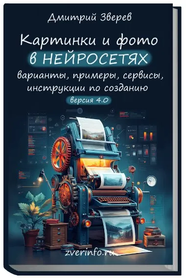 Уникальные картинки и фотографии в нейросетях 4.0 (Дмитрий Зверев)