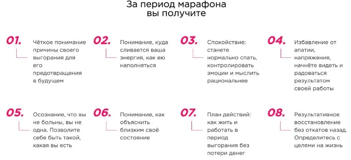 Марафон «Эмоциональное выгорание: как вернуть силы» (Мила Левчук)