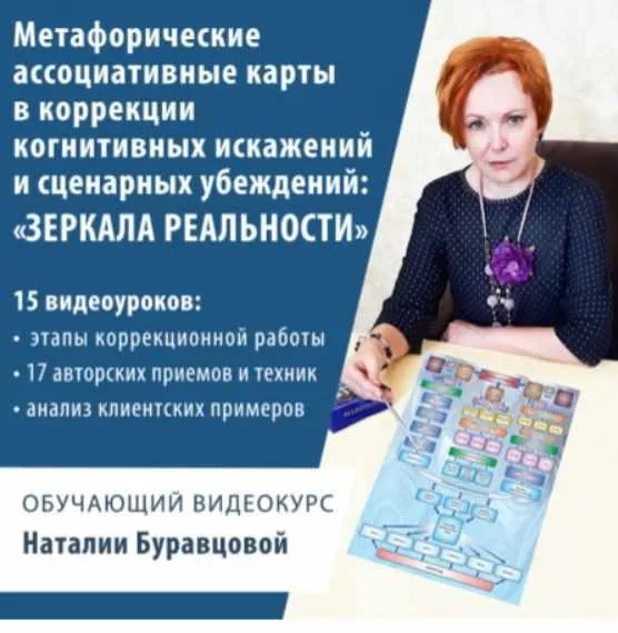 Метафорические ассоциативные карты в коррекции когнитивных искажений (Наталия Буравцова)