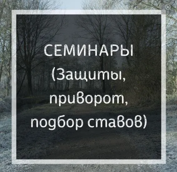 Защита. Виды и способы постановки (Ольга Бушар)