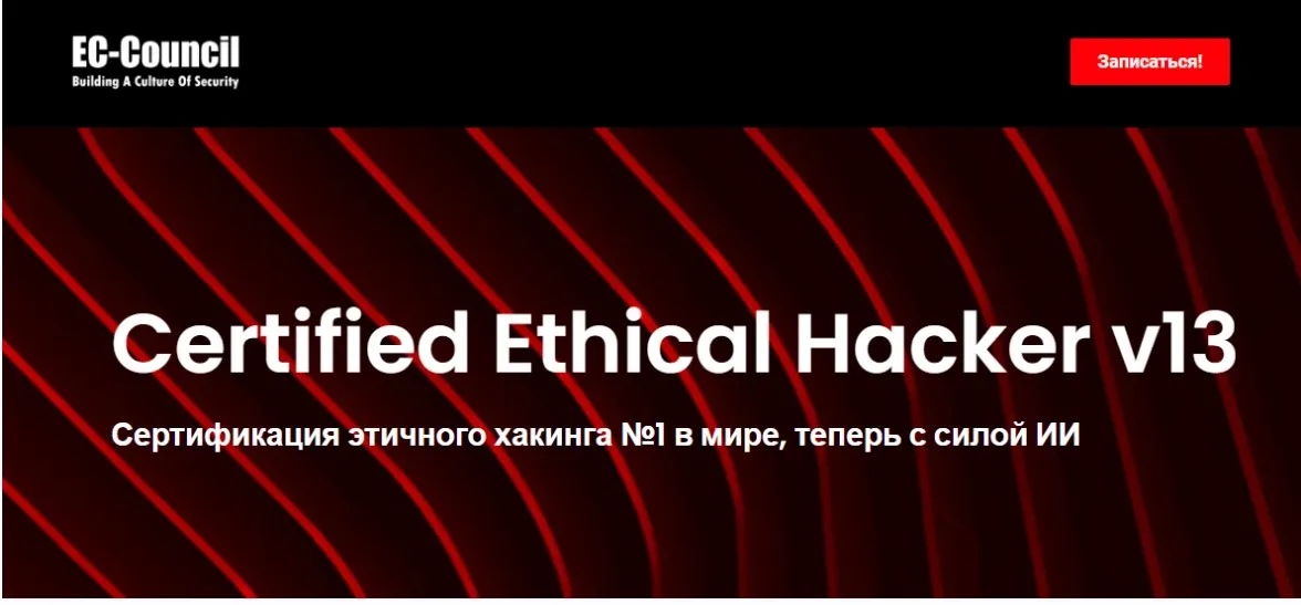 [EC-Council] Certified Ethical Hacker Ceh v13. Этичный хакинг и тестирование на проникновение 2024. Часть 1/20