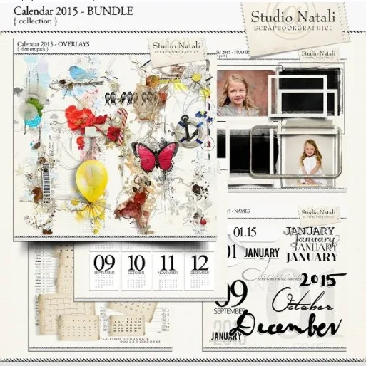 [Studio Natali] Календарь 2015
