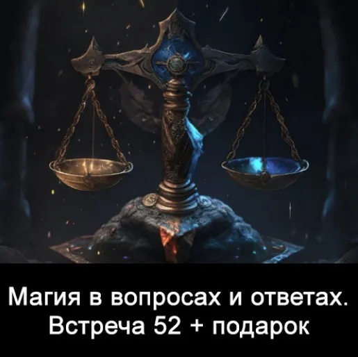 Магия в вопросах и ответах. Встреча 52 (Ксения Меньшикова)