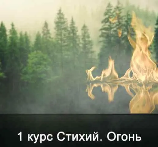 [Школа Меньшиковой] 1 курс Стихий. Огонь (Ксения Меньшикова)