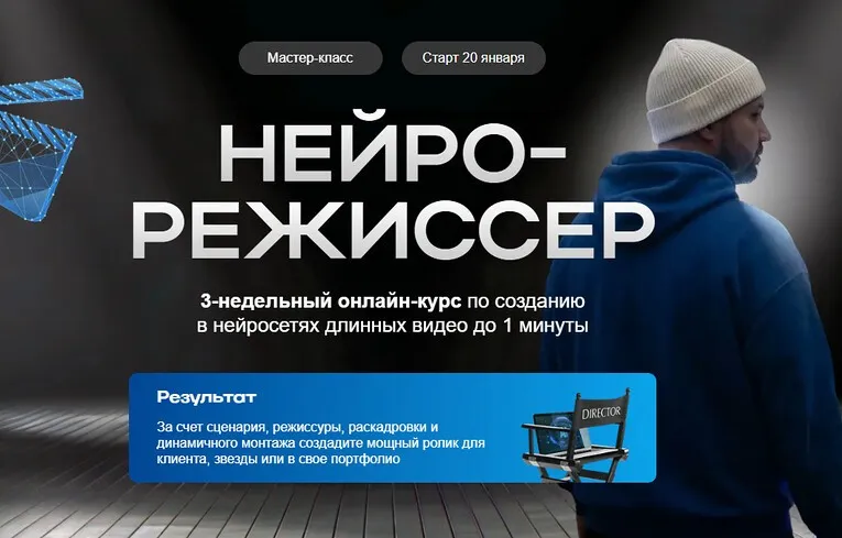 Нейрорежиссер. Тариф Базовый (Руслан Хасаншин)