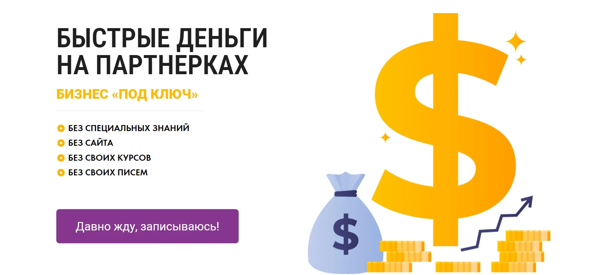 Быстрые деньги на партнерках. Тариф Profi (Юлия Литвина)