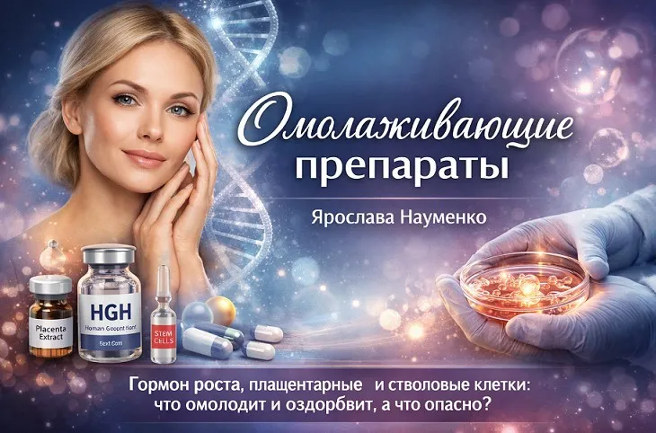 Омолаживающие препараты (Ярослава Науменко)