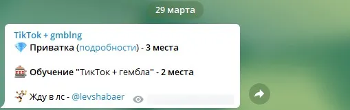 TikTok + gmblng (Лев Шубин)