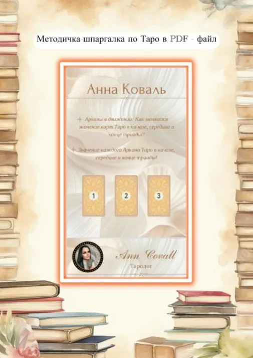 Аркан в начале, середине и конце триады (Анна Коваль)