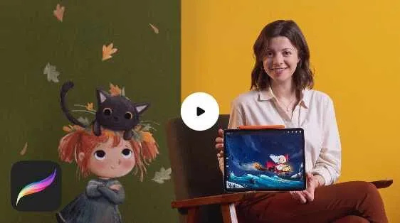 [Domestika] Детская иллюстрация с Procreate: рисуем волшебные сцены (Люси Флеминг)