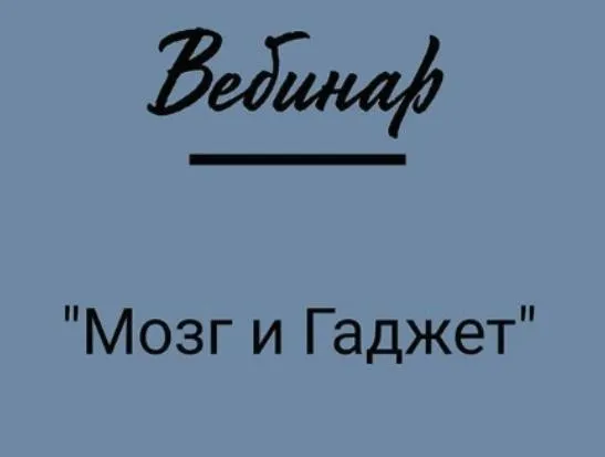 Мозг и гаджет (Салима Саиди)