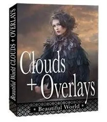 Фотоналожения  Красивые облака / JD Beautiful World Clouds + Overlays (Jessica Drossin)