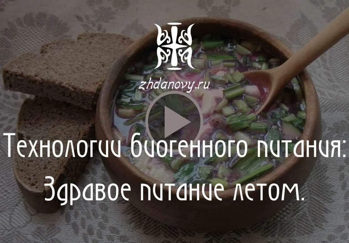 Технологии биогенного питания: здравое питание летом (Гаврила Жданов, Татьяна Жданова)