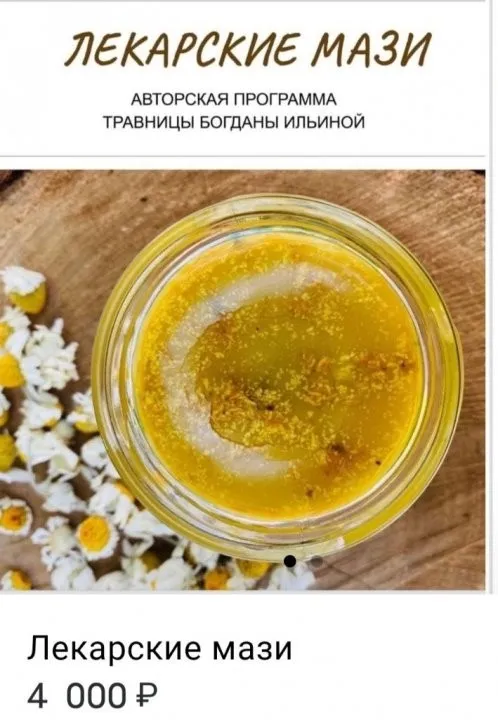 Лекарские мази (Богдана Ильина)