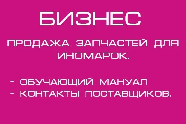 Бизнес кейс по заработку на продаже автозапчастей для иномарок (Ярослав Медвидь)