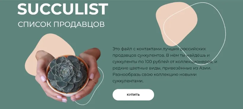 Succulist список продавцов (succulents_one_love)