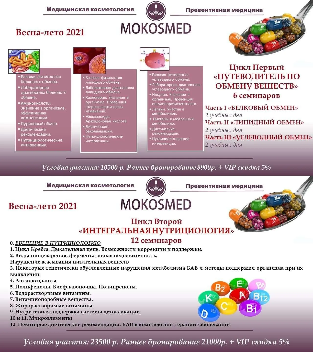 [MOKOSMED] Интегральная нутрициология 2.0 ( Мария Моргунова)