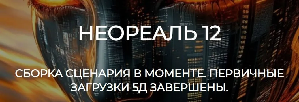 Неореаль - 12 Сборка сценария в моменте. Первичные загрузки 5Д завершены (Эмилия Франк)