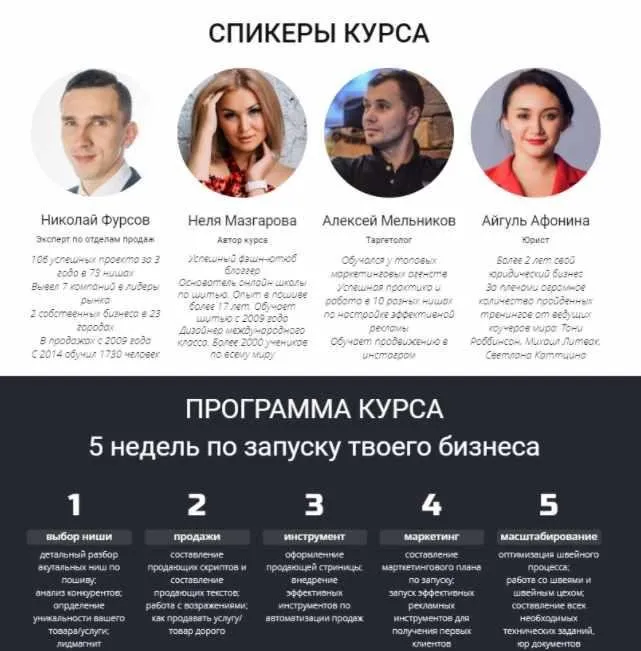 Бизнес старт, 2 поток (Неля Мазгарова)