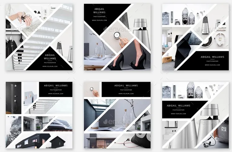 [graphicriver] Mood Board Instagram/Доска настроения Instagram