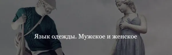 Язык одежды. Мужское и женское (Мэган Виртанен)