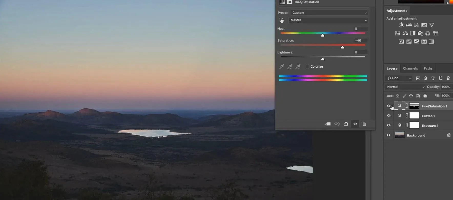 Photoshop CC: Adjustement Layers, Blending Modes and Layer Masks (Marcin Mikus)