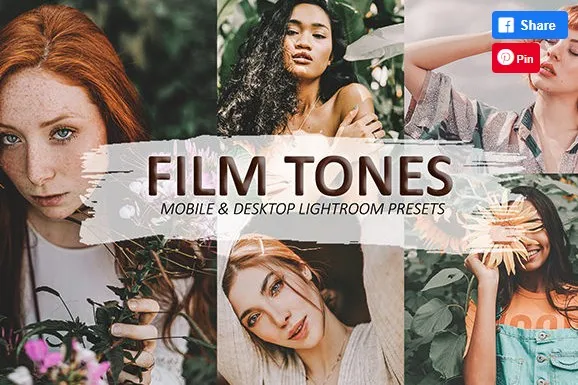 [Creativefabrica] Film Tones Lightroom Presets