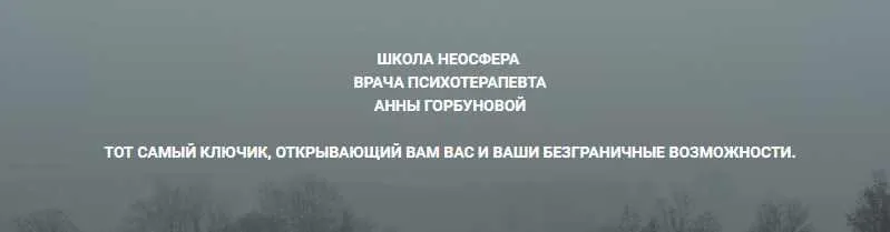 Знакомство со школой Неосфера (Анна Горбунова)