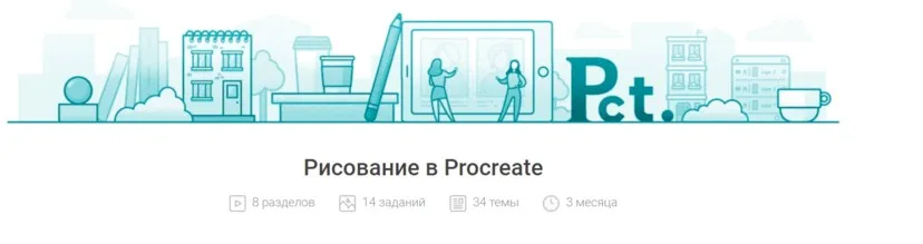 Рисование в Procreate (Елизавета Ерохина)