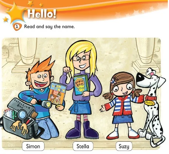 [My English School48] Подробный гайд для учебника «Kid's box 3», юнит Hello (Инесса Черникова)