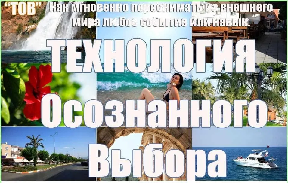Технология осознанного выбора (Инесса Власова)
