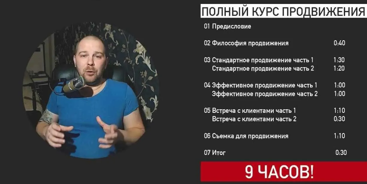 Продвижение фотографа (Сергей Рожнов)