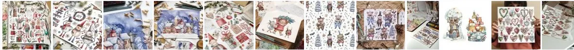 [lectoroom] Новогодняя коллекция. Рисуем персонажа и предметы в винтажном стиле акварелью (Тоня Ткач)
