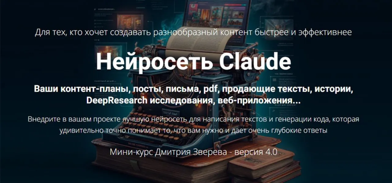 Нейросеть Claude (Дмитрий Зверев)