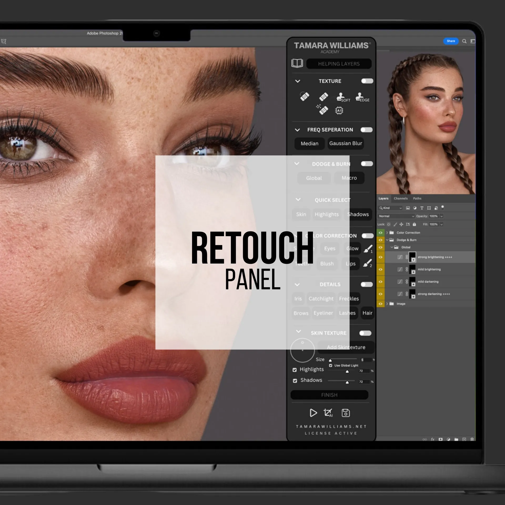 AI Retouch Panel. Win+Mac (Tamara Williams)