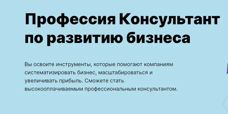 [My.bbooster] Профессия консультант по развитию бизнеса  (Александр Высоцкий)