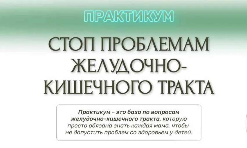 Стоп проблемам желудочно-кишечного тракта (Ирина Клевцова)