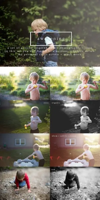 [CreativeMarket] Awakening Photoshop Actions