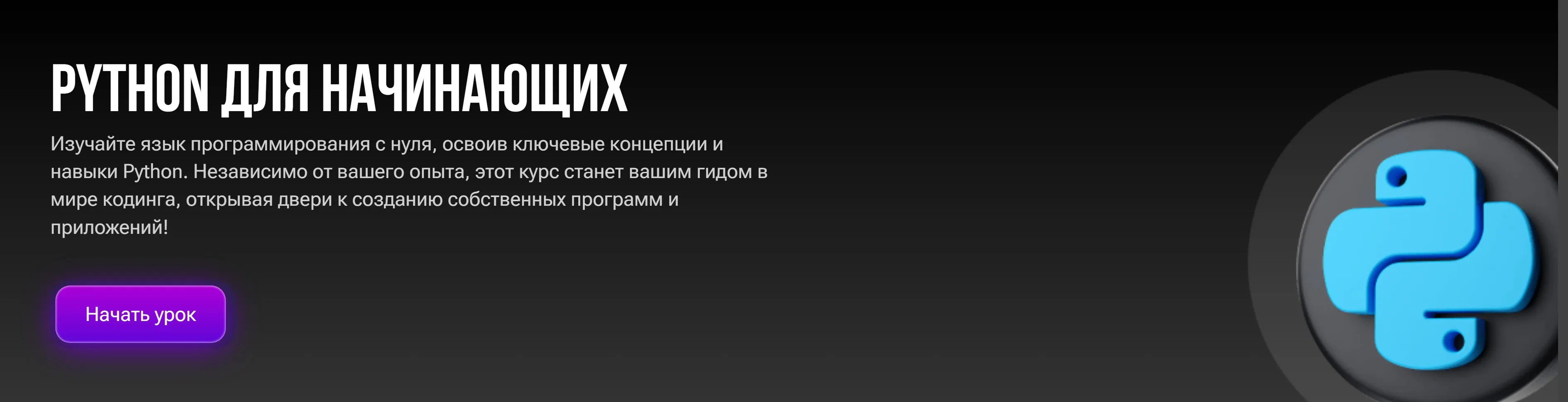 Python для начинающих (Константин Сергеев)